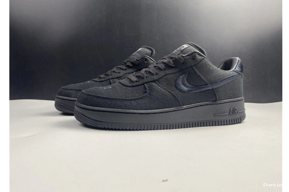 Black Low Nike 1 Stussy Air Force CZ9084-001 1116